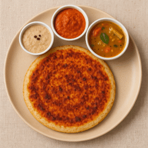 Millet Ghee Karam Uttapam