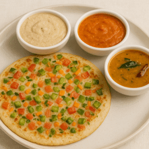 Millet Mixed Veg Uttapam